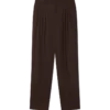 Pantalon sur mesure plissé en laine Pantalon sur mesure plissé en laine