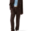 Pantalon sur mesure plissé en laine Pantalon sur mesure plissé en laine