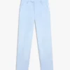 Pantalons jacquard ajustés Monogram bleu Pantalons jacquard ajustés Monogram bleu