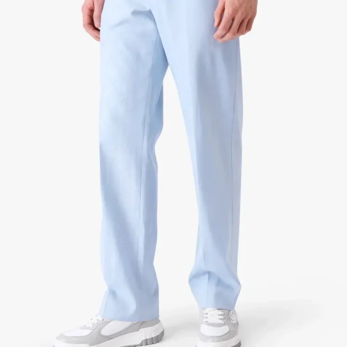 Pantalons jacquard ajustés Monogram bleu Pantalons jacquard ajustés Monogram bleu