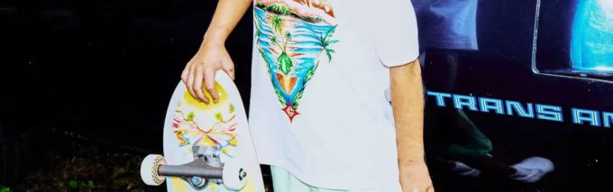 Planche de skateboard Casablanca Ss25 Cruiser