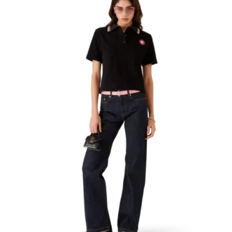 Polo en tissu éponge jacquard Monogram