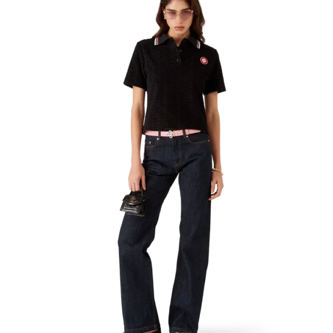 Polo en tissu éponge jacquard Monogram Polo en tissu éponge jacquard Monogram