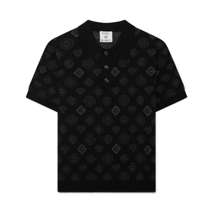 Polo jacquard Monogram Polo jacquard Monogram