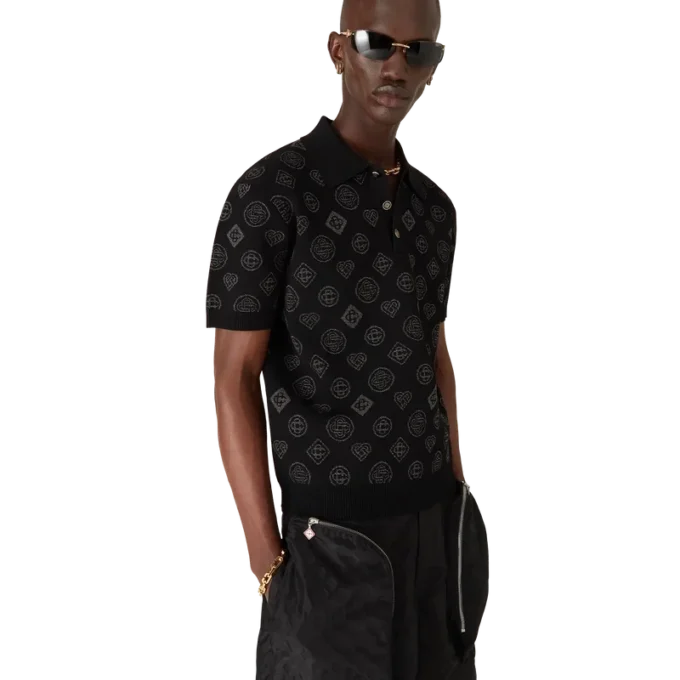 Polo jacquard Monogram Polo jacquard Monogram