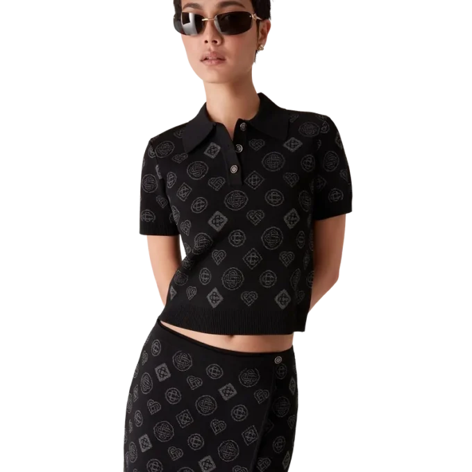 Polo jacquard monogramme Polo jacquard monogramme