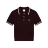 Polo à manches courtes en coton tricoté Polo à manches courtes en coton tricoté