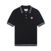 Polos en bouclé avec bordure argentée