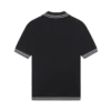 Polos en bouclé avec bordure argentée