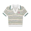 Polos en coton à coutures piquées Polos en coton à coutures piquées