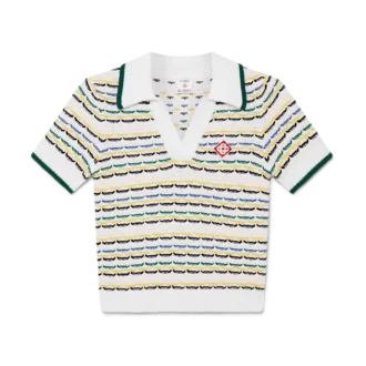 Polos en coton à coutures piquées