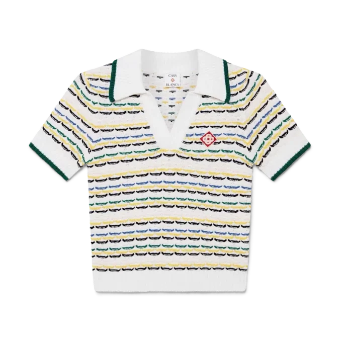 Polos en coton à coutures piquées Polos en coton à coutures piquées