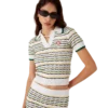 Polos en coton à coutures piquées Polos en coton à coutures piquées