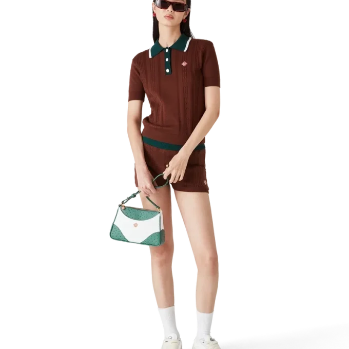 Polos en maille torsadée