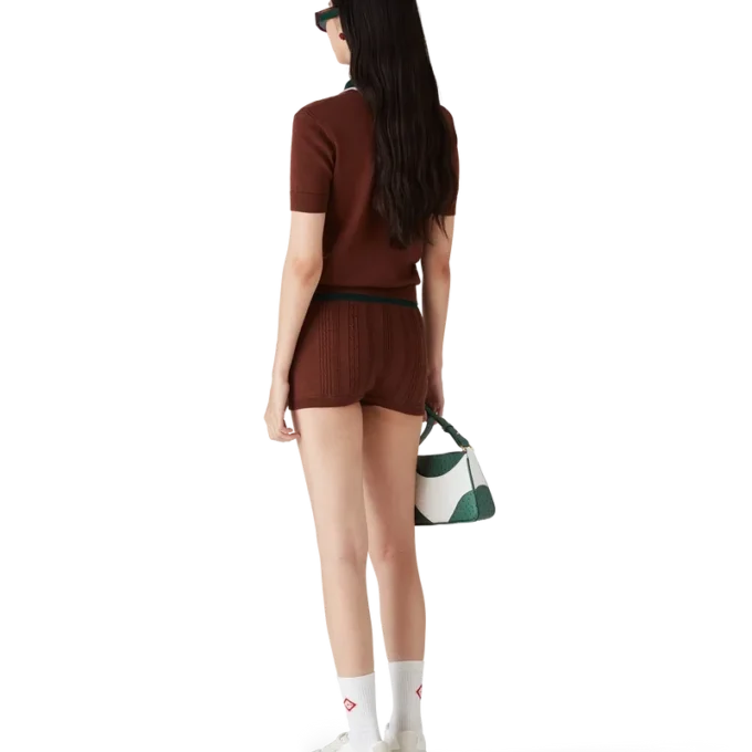 Polos en maille torsadée