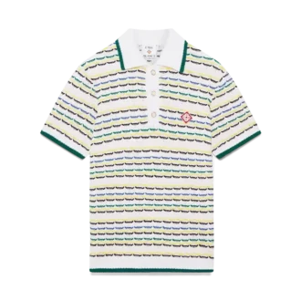 Polos à manches courtes Tuck Stitch