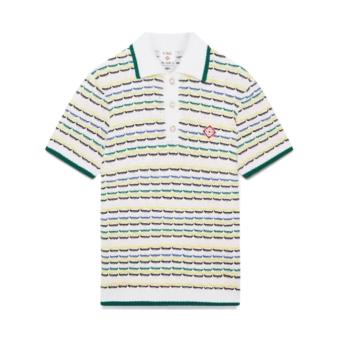 Polos à manches courtes Tuck Stitch Polos à manches courtes Tuck Stitch