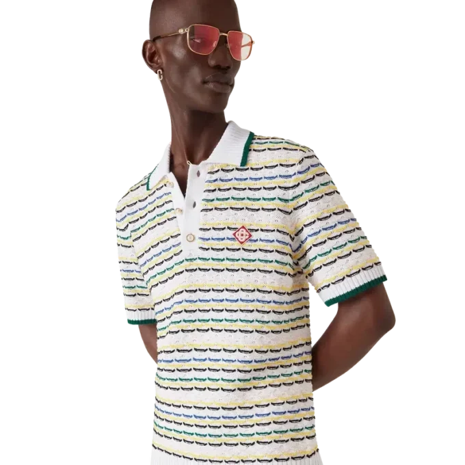 Polos à manches courtes Tuck Stitch Polos à manches courtes Tuck Stitch