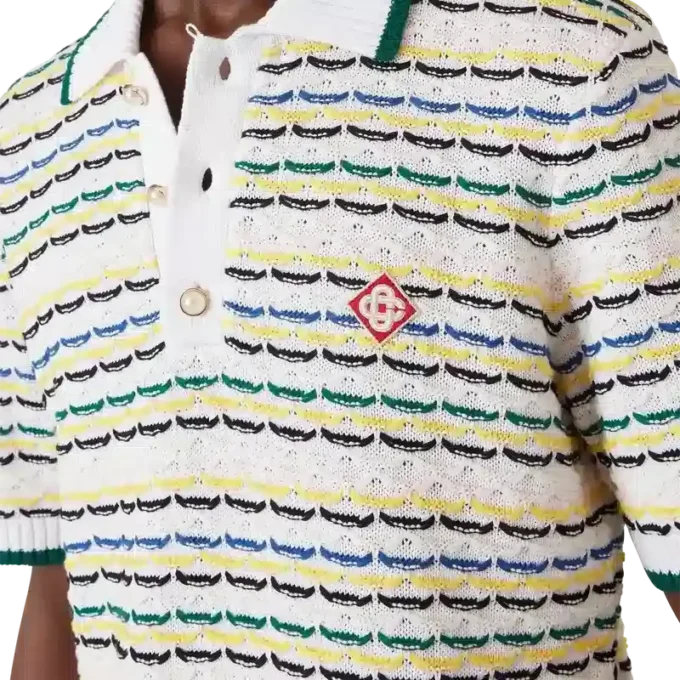 Polos à manches courtes Tuck Stitch Polos à manches courtes Tuck Stitch