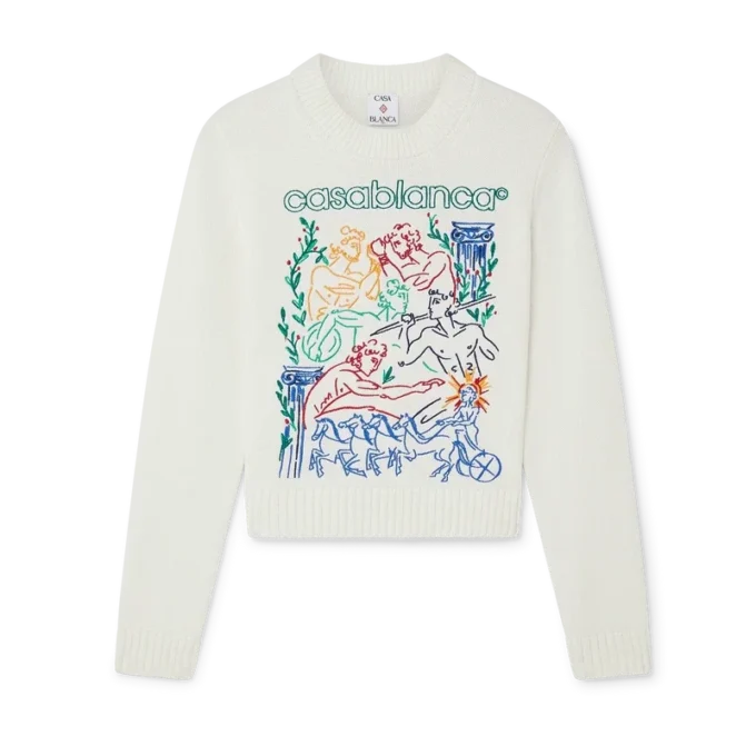 Pull brodé Pull brodé