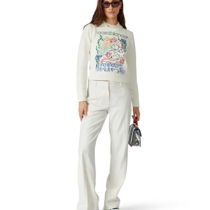 Pull brodé Pull brodé