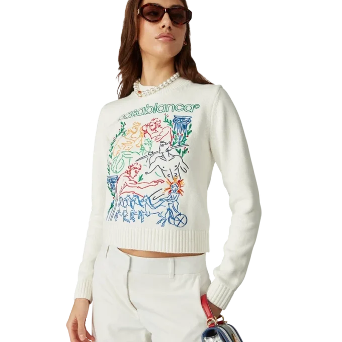 Pull brodé Pull brodé