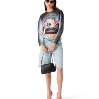 Pull court en mélange de cachemire La Pramonition