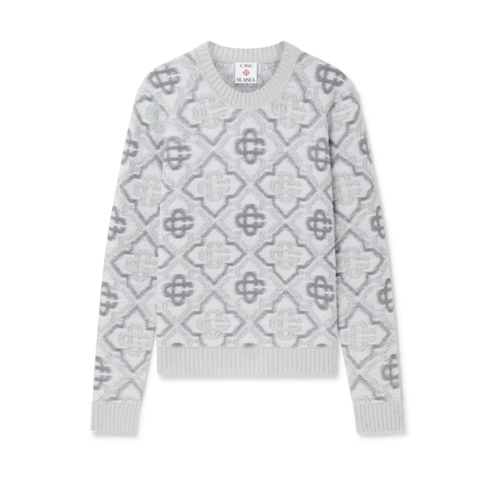 Pull en maille Monogram