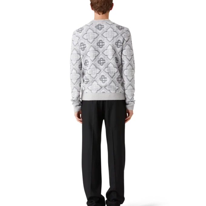 Pull en maille Monogram