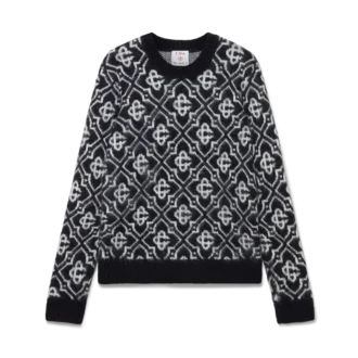 Pull en mohair Monogram