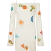 Robe au motif crochet