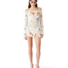 Robe au motif crochet