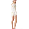 Robe au motif crochet