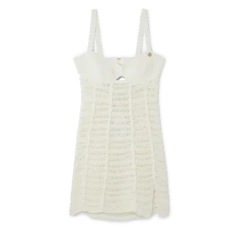 Robe bustier en crochet