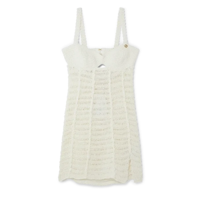 Robe bustier en crochet Robe bustier en crochet