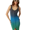 Robe à côtes dégradées Robe à côtes dégradées