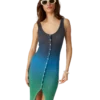 Robe à côtes dégradées Robe à côtes dégradées
