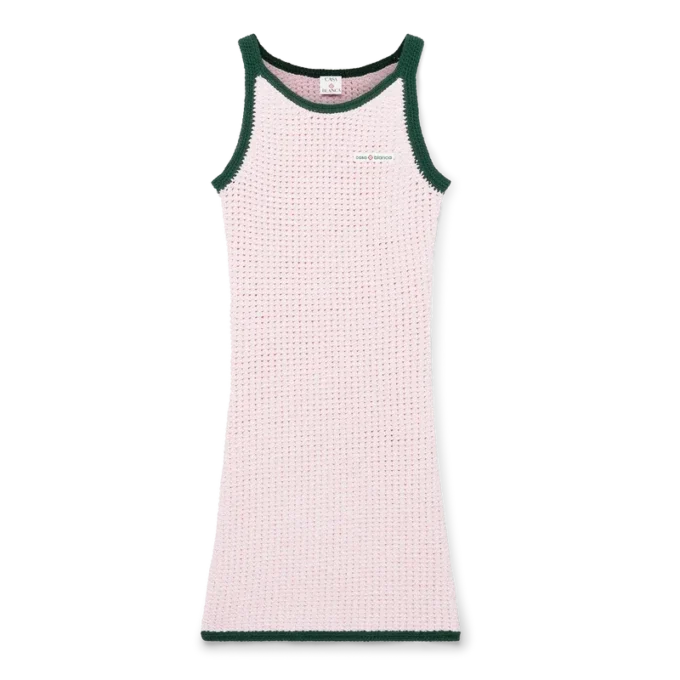Robe débardeur en coton Mouline Robe débardeur en coton Mouline