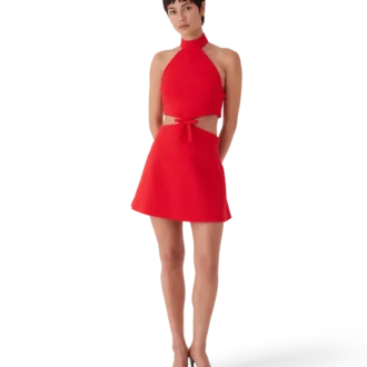 Robe à découpes