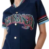 Robe de baseball en maille Robe de baseball en maille