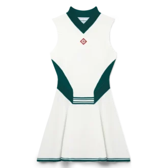 Robe de tennis drapée