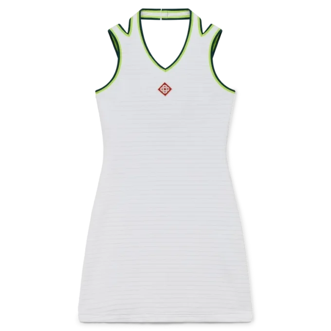 Robe de tennis en velours texturé Robe de tennis en velours texturé