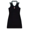 Robe de tennis en velours texturé