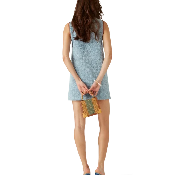 Robe en denim Monogram Robe en denim Monogram