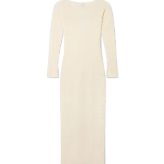 Robe en maille texturée Robe en maille texturée