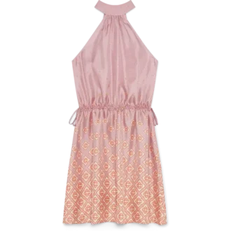 Robe en soie Monogram dégradée