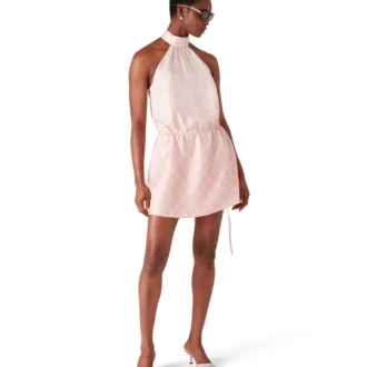 Robe en soie Monogram dégradée