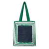 Sac au crochet rayé