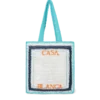 Sac au crochet rayé Sac au crochet rayé