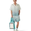 Sac au crochet rayé Sac au crochet rayé